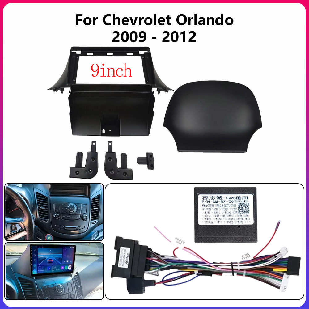 Car Accessories For Dashboard - For Chevrolet Orlando 2009-2012 9 INCH