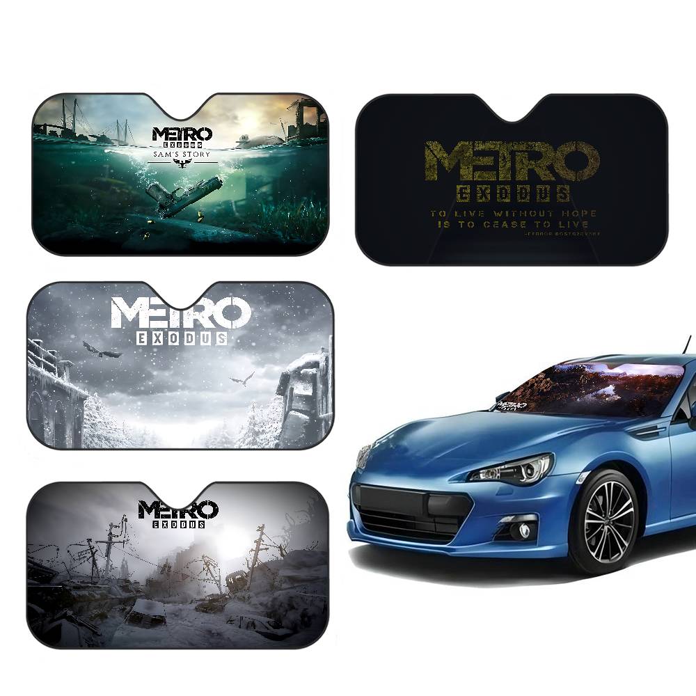 Car Accessories Window - Metro Exodus game Car Sun Shades