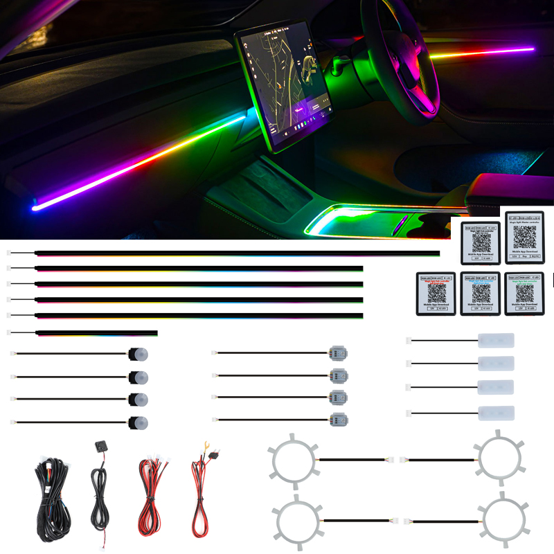 Led Interior Ambient Light - Factory Custom Ambient Lighting Easy Install