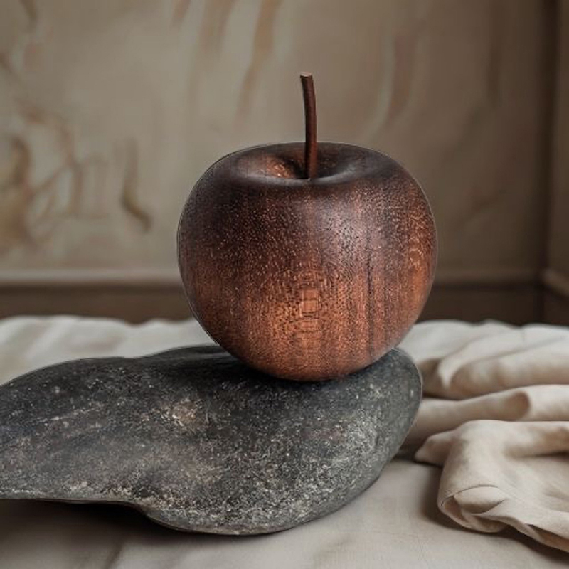 1PCS Of Wooden Apple Shaped Es - Car Fragrance Diffuser review and price