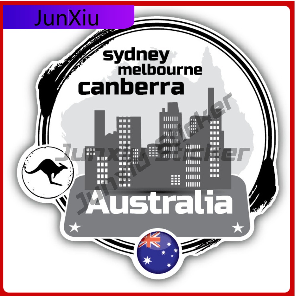Australia Flag Grunge Stamp Ca - Car Accessories Australia review and price
