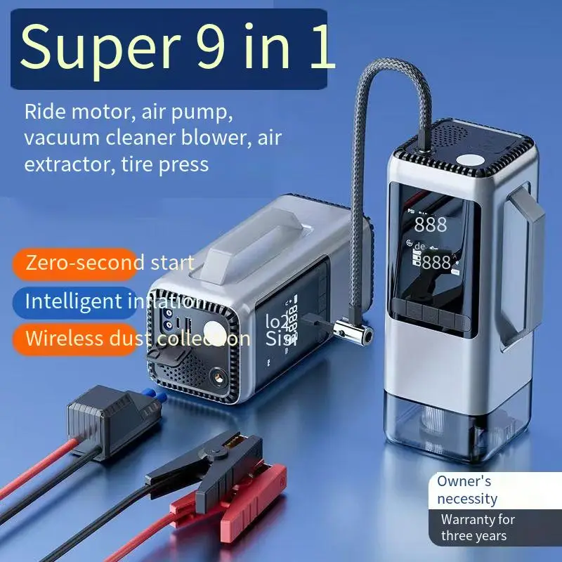Portable car jump starter inte - Portable Jump Starter review and price