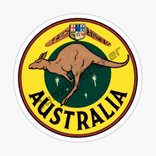 Australia Map BUMPER STICKER V - Car Accessories Australia review and price