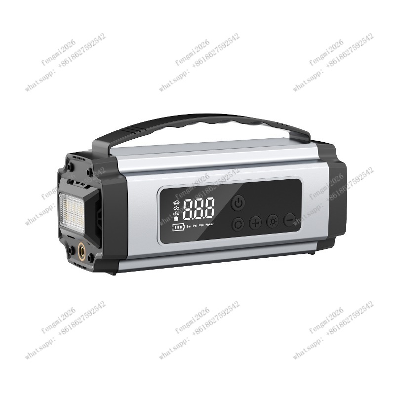 Portable Car Tire Inflator Pum - Portable Jump Starter review and price