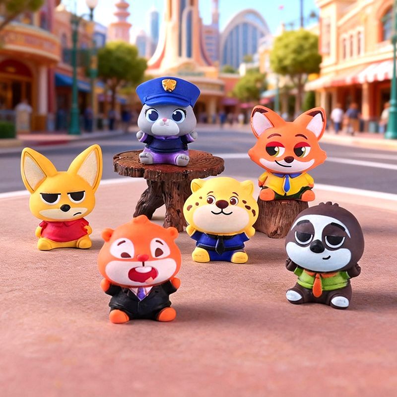 Zootopia resin small figurine  - Car Accessories For Dashboard review and price