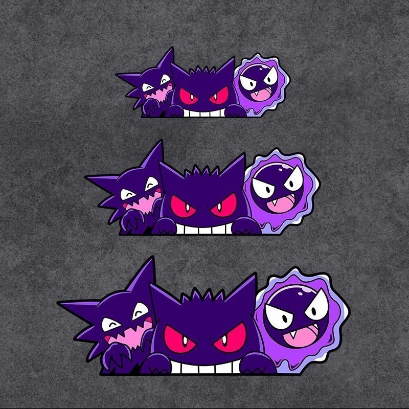 Cute Pokemon Gengar Anime Car  - Car Accessories Cute review and price