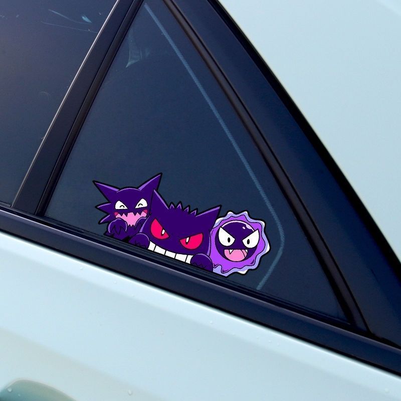 Cute Pokemon Gengar Anime Car  - Car Accessories Cute review and price