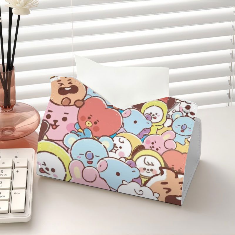 bt21 idol-related paper towel  - Car Accessories Cute review and price