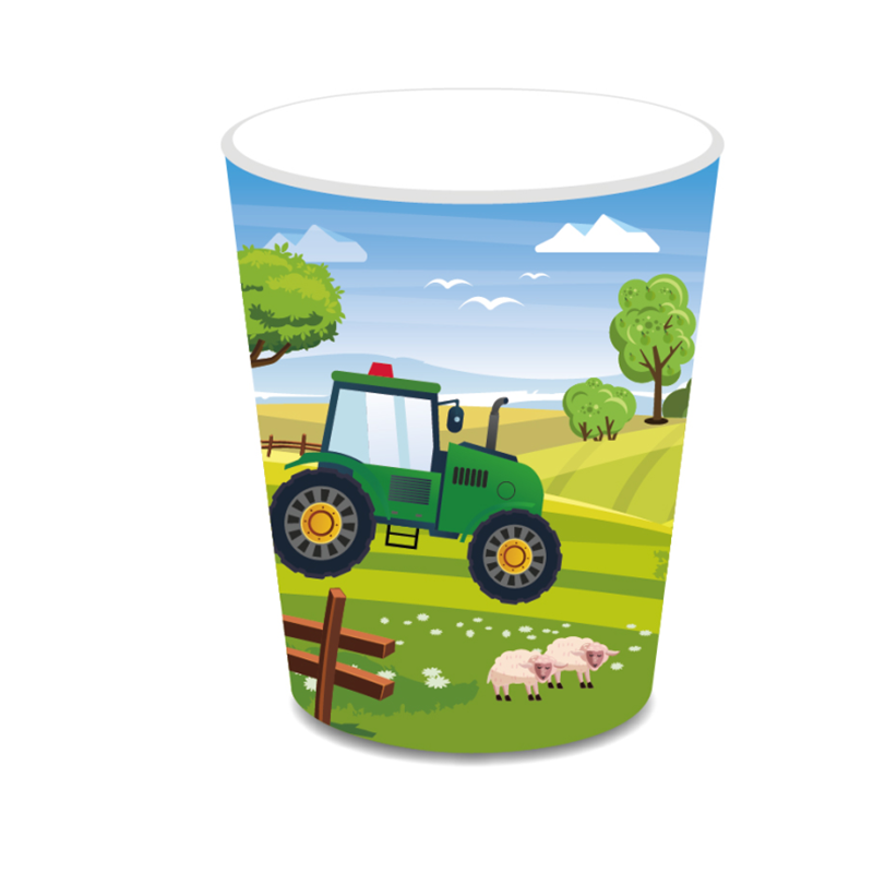 Green Farm Tractor Theme Dispo - Car Accessories Banner review and price