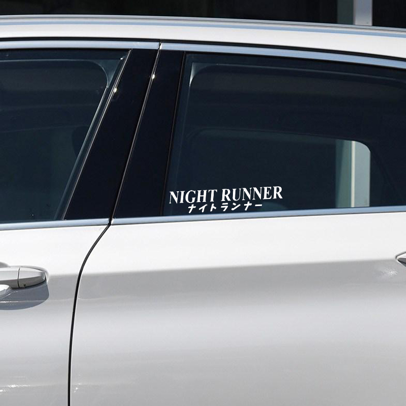 G004 20x4CM Car Sticker NIGHT  - Car Accessories Banner review and price