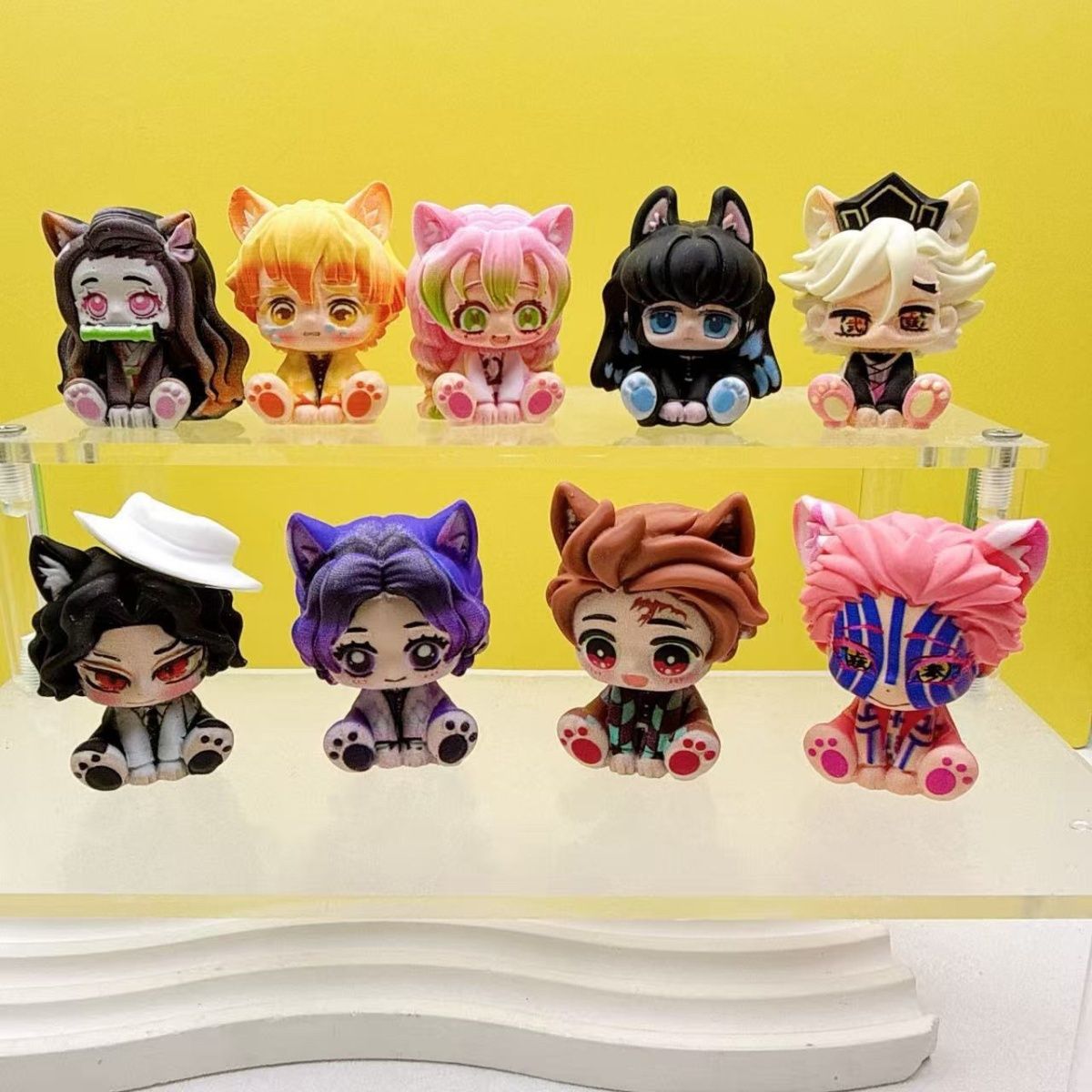 Demon Slayer Cute Chibi Figuri - Car Accessories Cute review and price