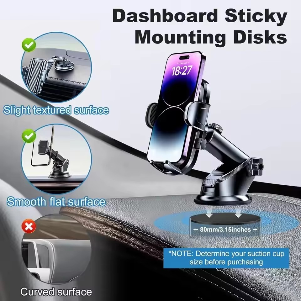 Universal Dashboard Adhesive S - Car Accessories For Dashboard review and price