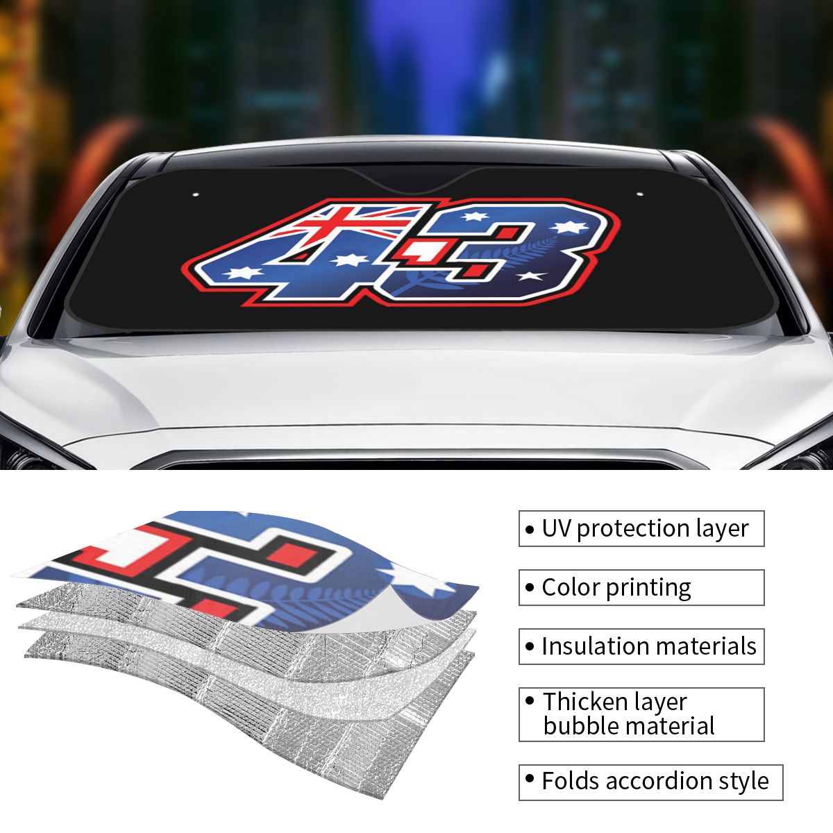 Jack Miller Number 43 Australi - Car Accessories Australia review and price