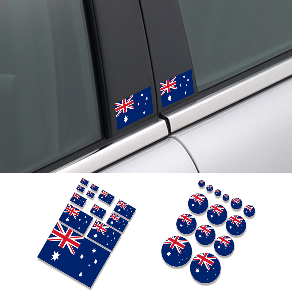Various Australian Flag Stylin - Car Accessories Australia review and price