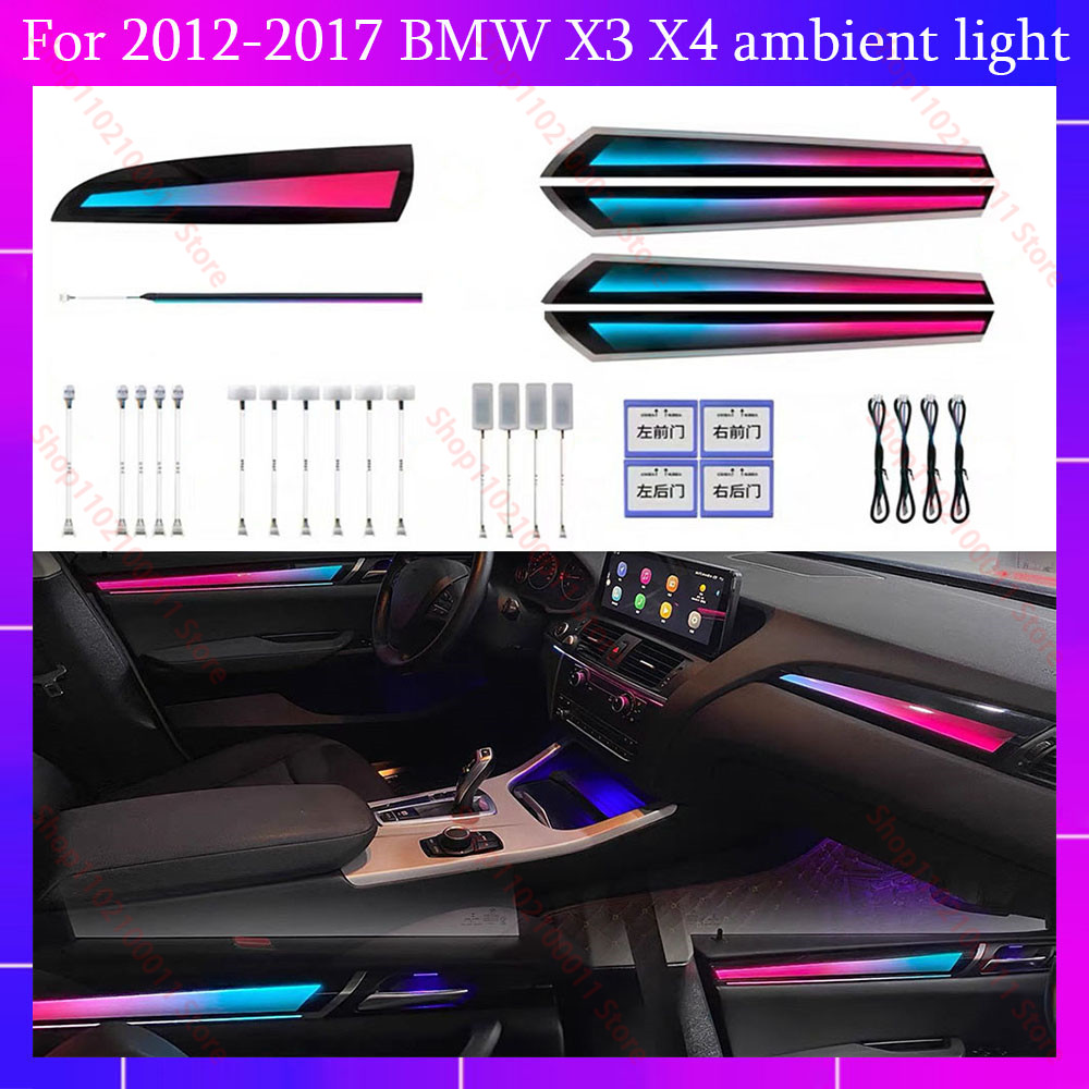 For BMW X3/X4 F25/F26 (2012-20 - Led Interior Ambient Light review and price