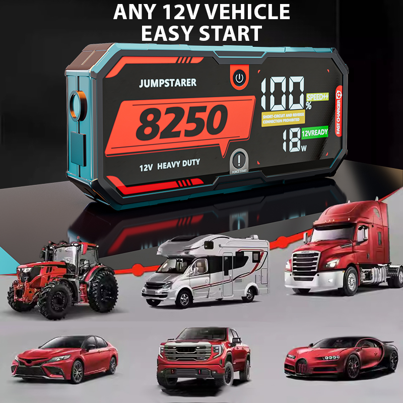 Car Battery 8250 Jump Starter  - Portable Jump Starter review and price