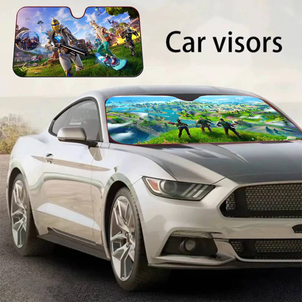 Cartoon Game F-FortniteS Car W - Car Accessories Window review and price