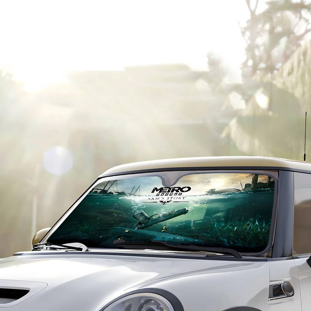 Metro Exodus game Car Sun Shad - Car Accessories Window review and price