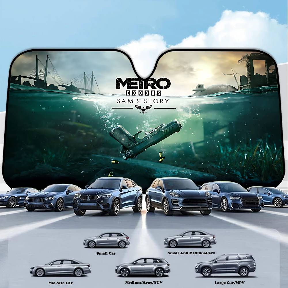 Metro Exodus game Car Sun Shad - Car Accessories Window review and price
