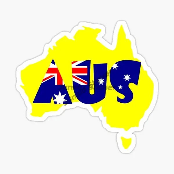 AUS Australia Flag Map Scenery - Car Accessories Australia review and price