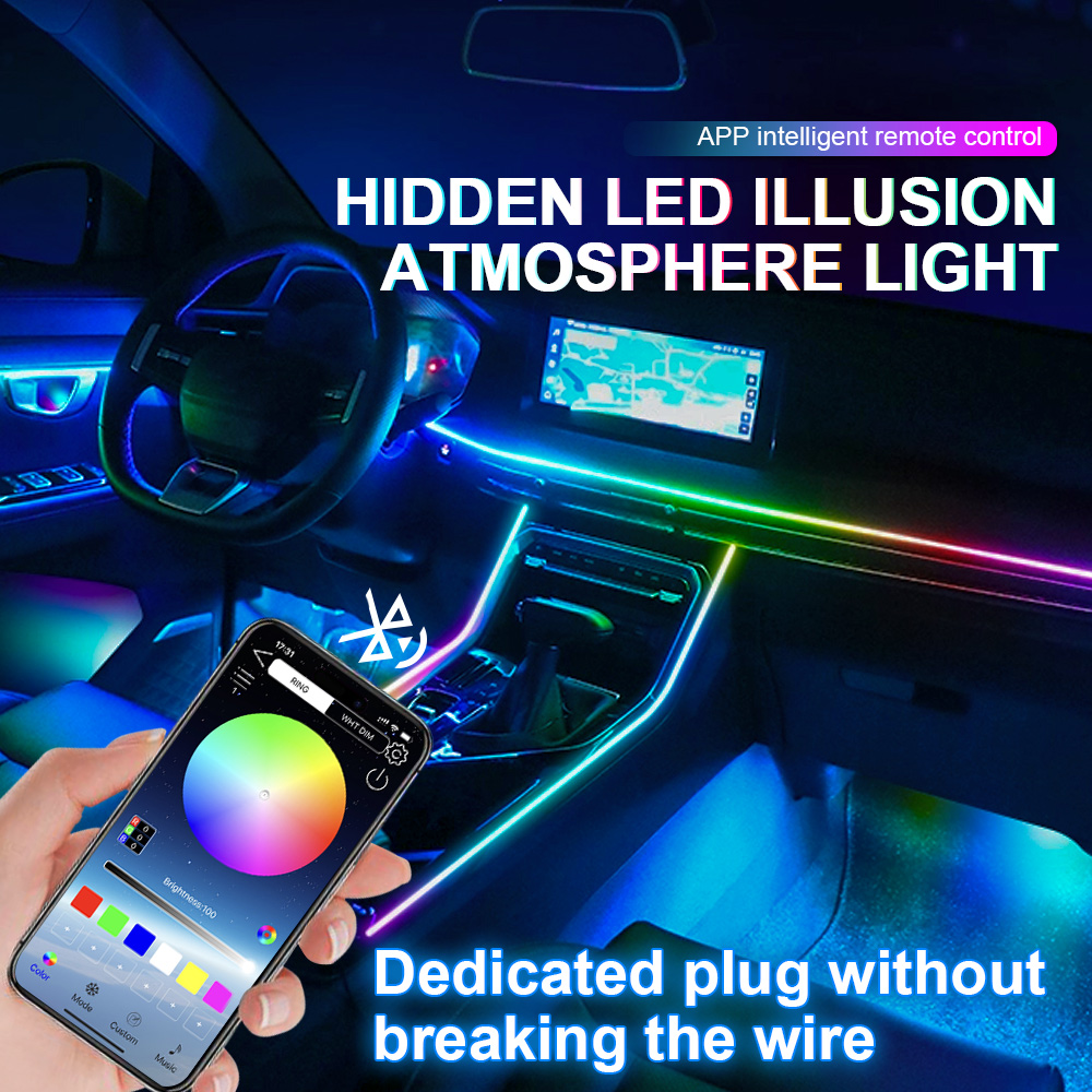 6/10/14/18 in 1 Led Acrylic Ca - Led Interior Ambient Light review and price