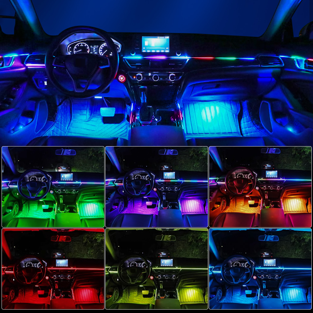 6/10/14/18 in 1 Led Acrylic Ca - Led Interior Ambient Light review and price