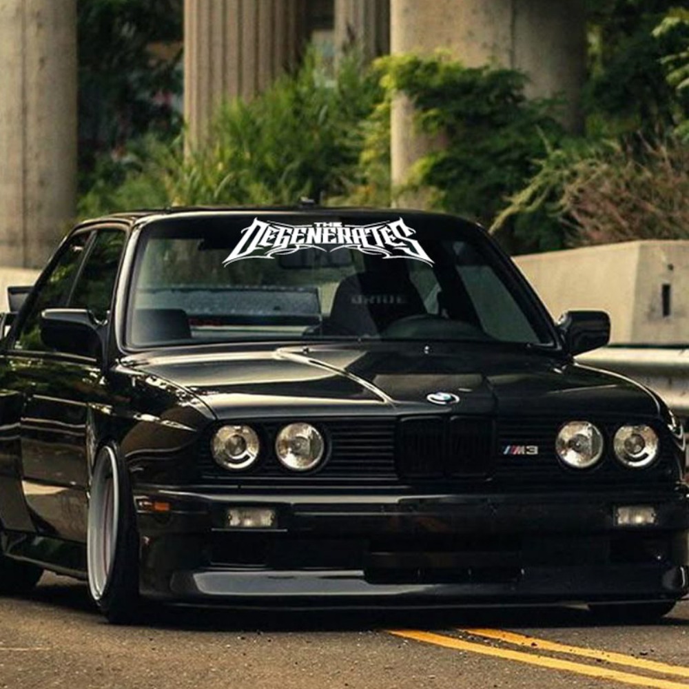 1pc THE DEGENERATES JDM Sport  - Car Accessories Banner review and price