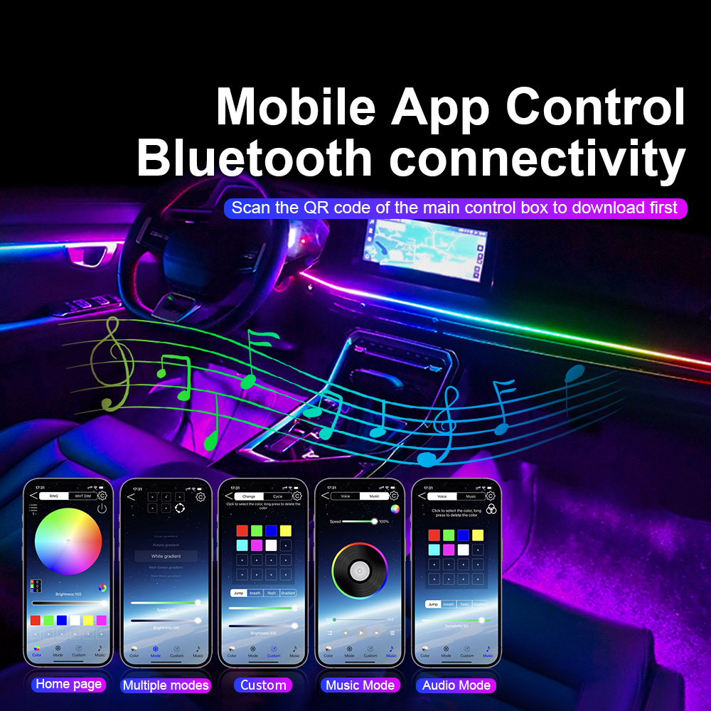 Universal Led Car Ambient Ligh - Led Interior Ambient Light review and price